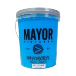 LATEX ACRILICO INTERIOR MAYORCRYL AZUL OCEANO 3.6L - Imagen 2