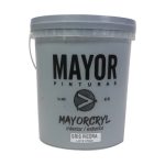 LATEX ACRILICO INTERIOR MAYORCRYL GRIS PIEDRA 3.6L - Imagen 2