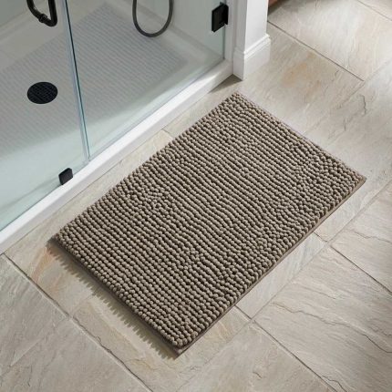 ALFOMBRA DE BAÑO HC CHENILLE 40X60 BEIGE