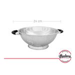 COLADOR HUDSON AGARR.SILICONA 24CM GIM14 - Imagen 3