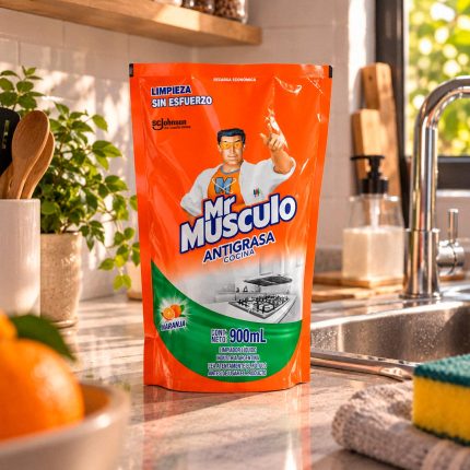 LIMPIADOR MR. MUSCULO NARANJA DOY PACK 900ML