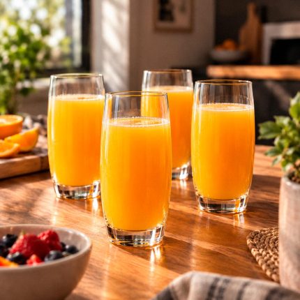 VASO DE VIDRIO NADIR FAVO LONG X4 430ML
