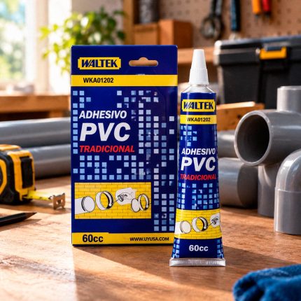 ADHESIVO PARA PVC 60CC WALTEK WKA01202