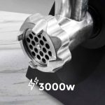 PICADORA DE CARNE ELECTRICA 3000W BOMA - Imagen 5